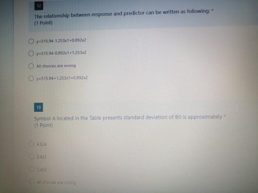 Required Question two: (in your calculations, use