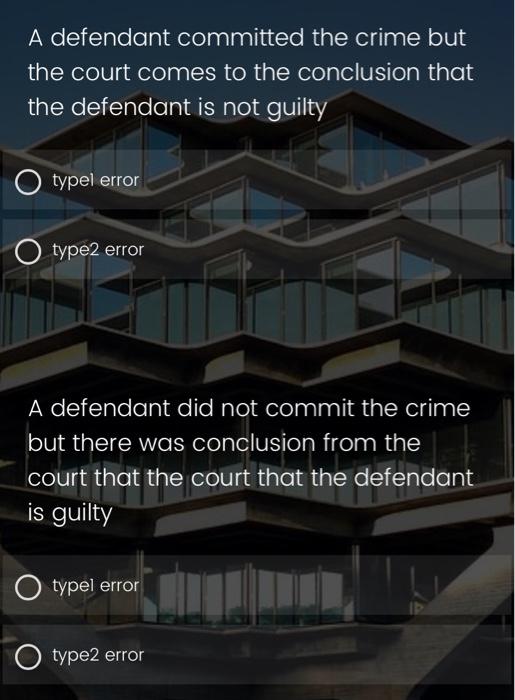 In your opinion, type I or type Il error is