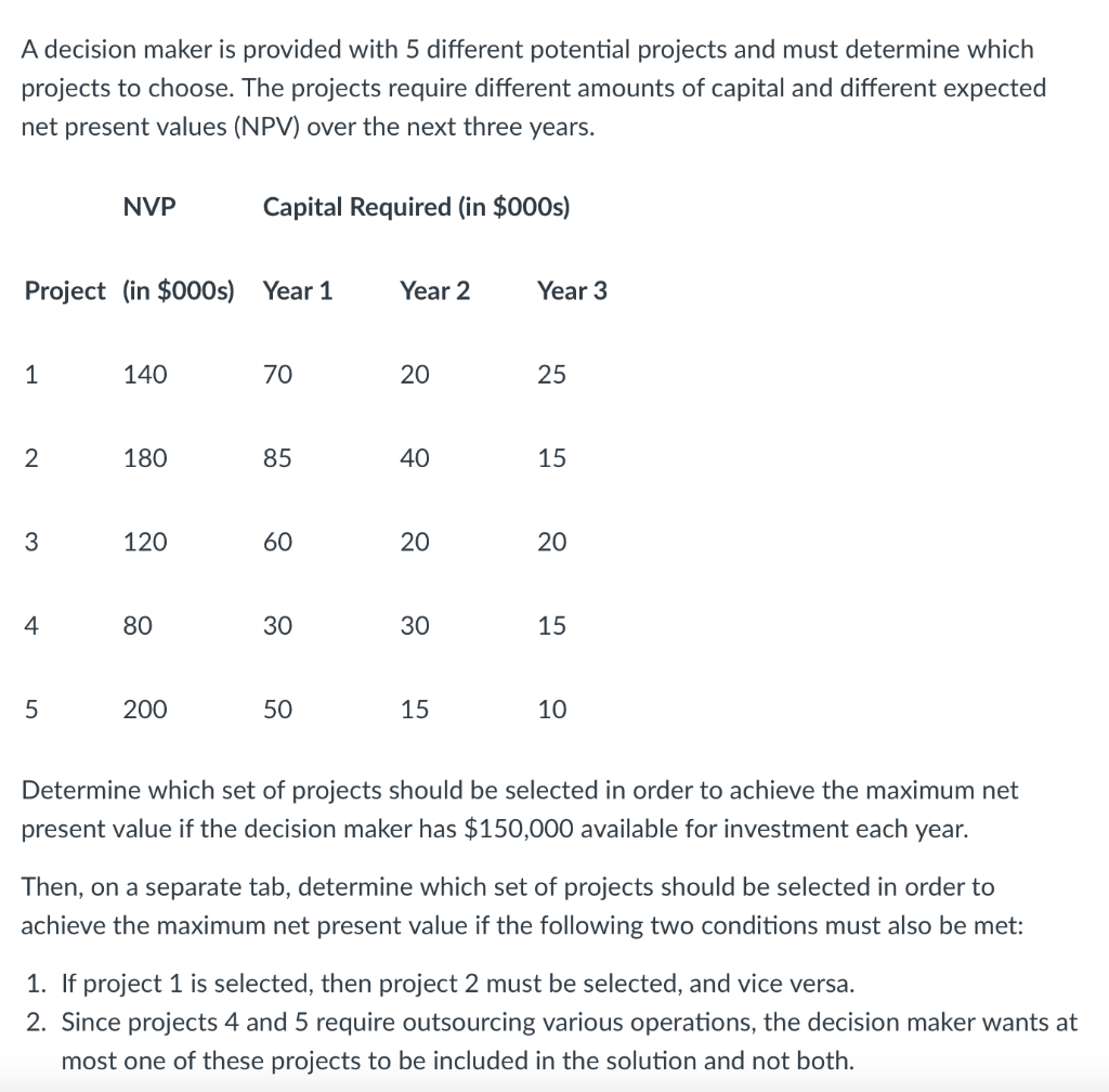 Can someone please help me solve this using excel