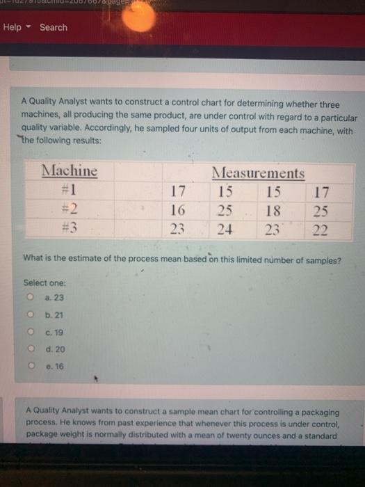 UOMODO Help Search A Quality Analyst wants to