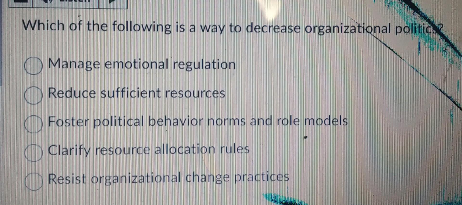 Which of the following is a way to decrease