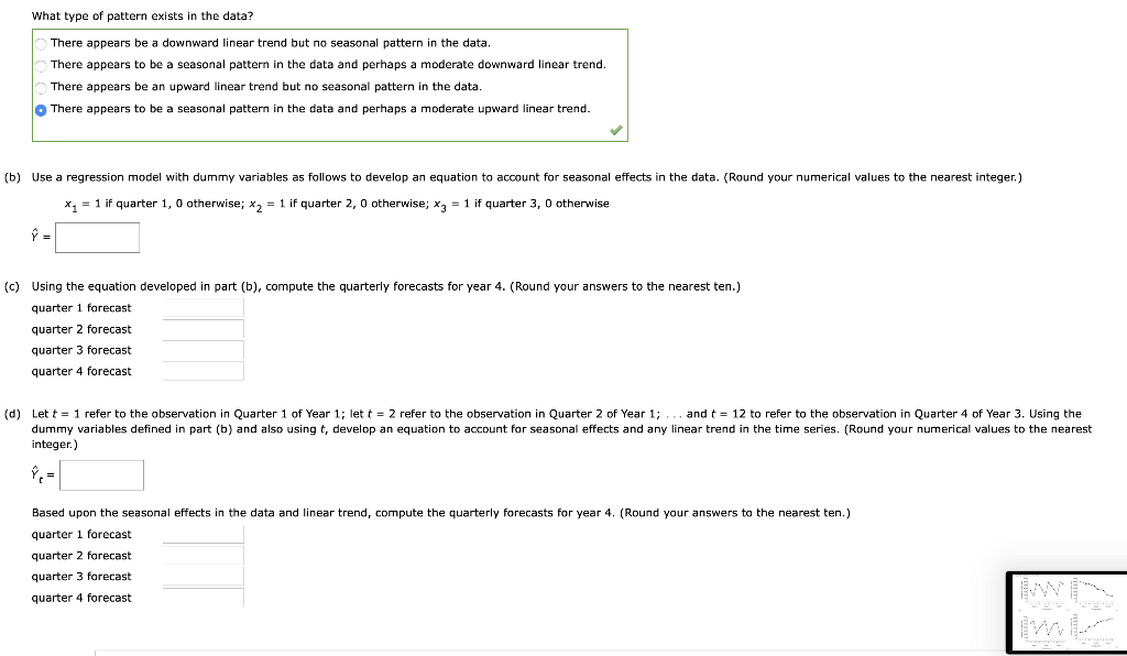 undefined A statistical program is recommended.