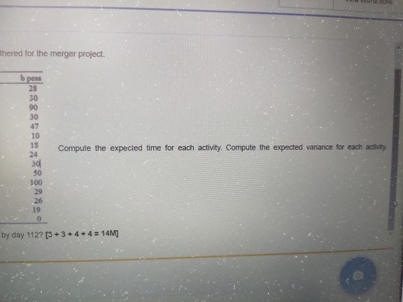 epm Question No: 01 Two companies located in