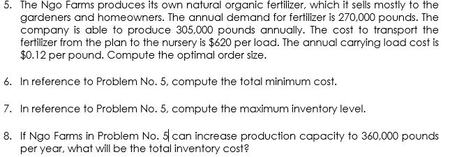 5. The Ngo Farms produces its own natural organic