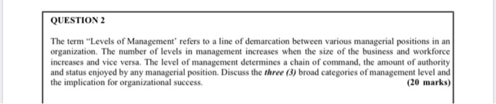 QUESTION 3 Owing to globalization and rapid