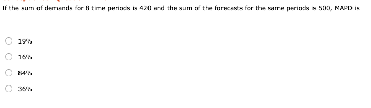 In exponential smoothing, the smoothing constant,