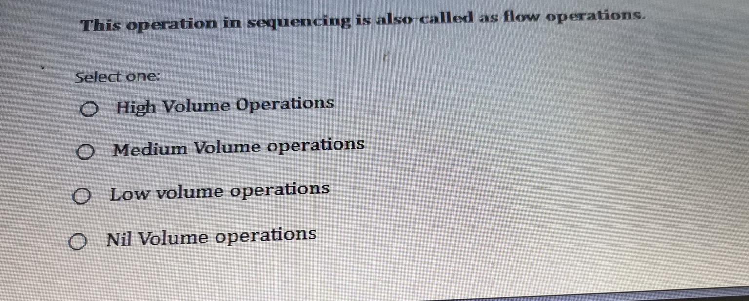 This operation in sequencing is also called as