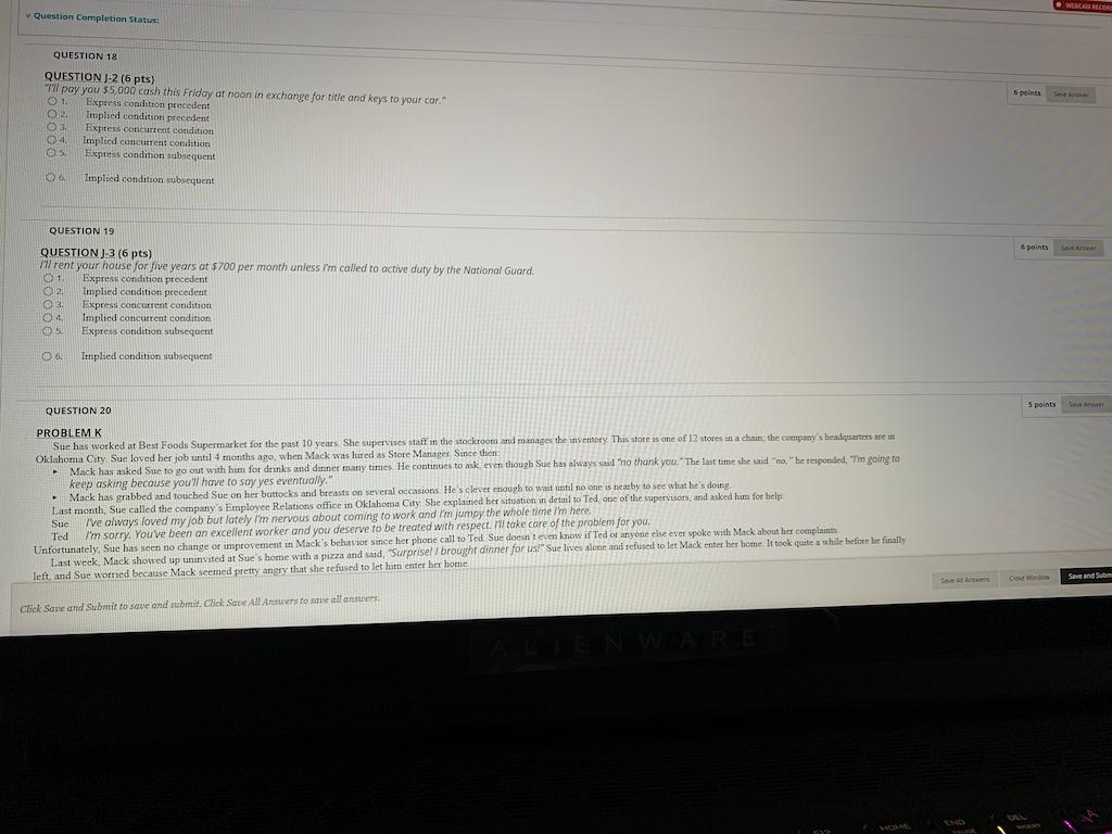 DECALS Question Completion Status: 6 points