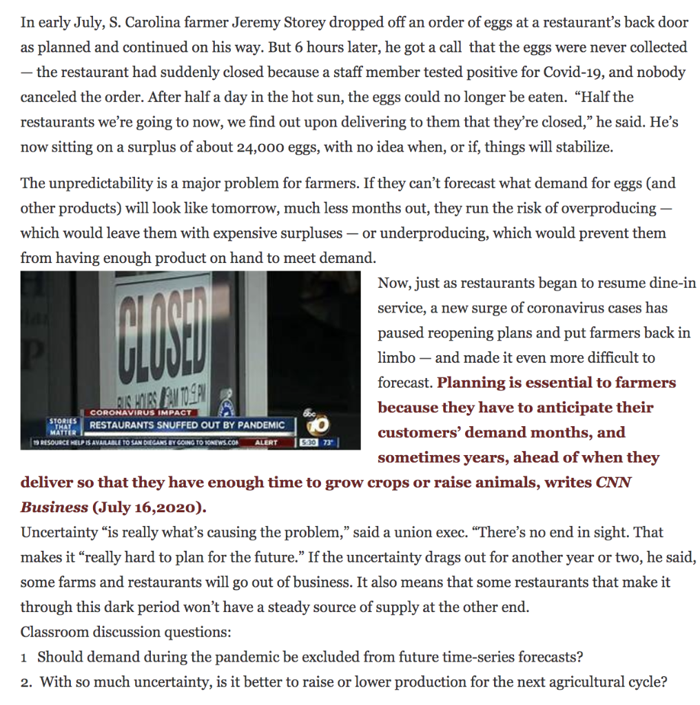 In early July, S. Carolina farmer Jeremy Storey