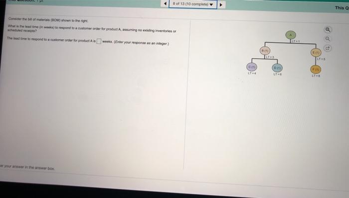 8 of 13 (10 completely This a Consider them (BOM)