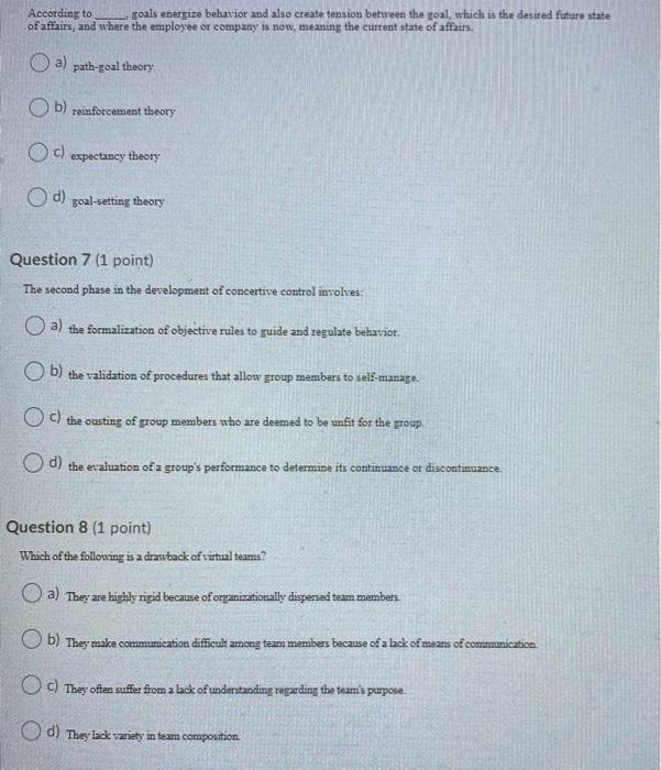 According to goals energize behavior and also