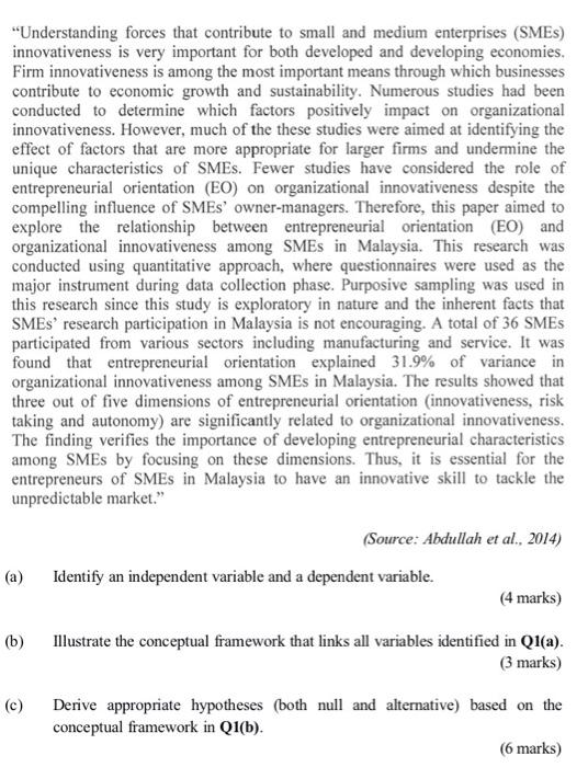 "Understanding forces that contribute to small