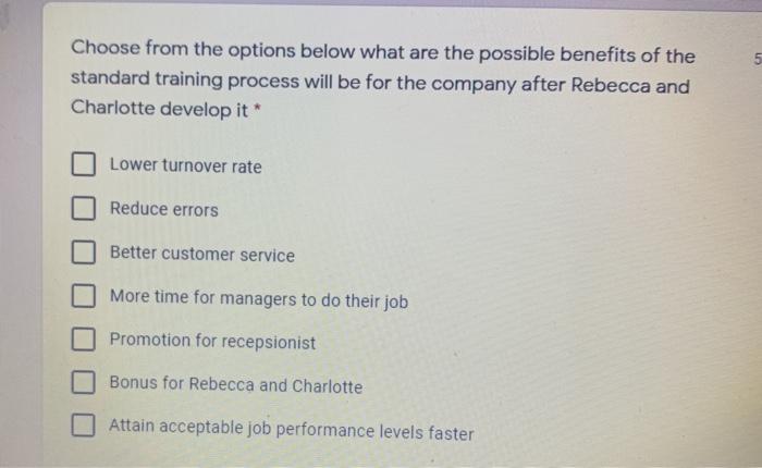 TRAINING AND ONBOARDING A NEW EMPLOYEE Rebecca