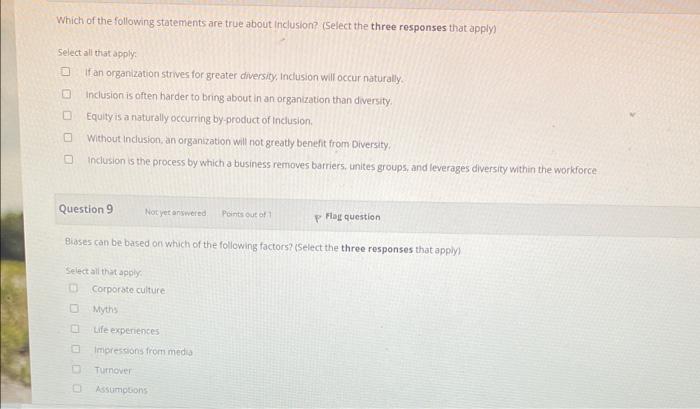 WOW Question 6 et answer Points out of p Max