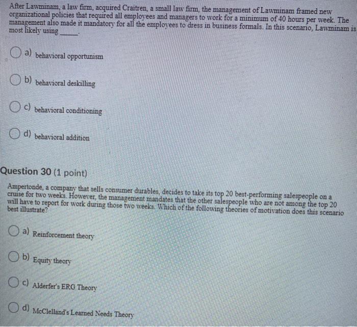 Sasha is the manager of a sales team in a