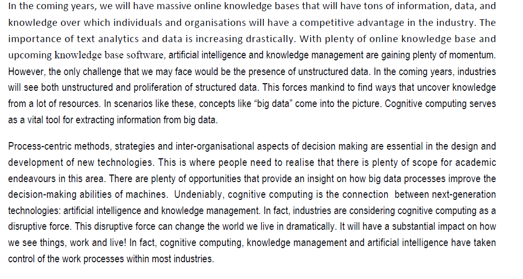 In the coming years, we will have massive online