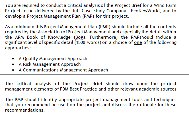 You are required to conduct a critical analysis