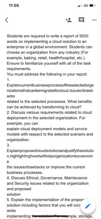 this is my assesment for cloud and beyond please