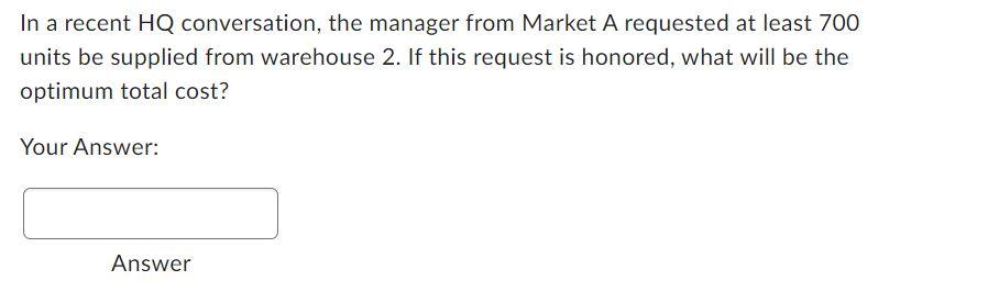 You will be using LP to solve the following