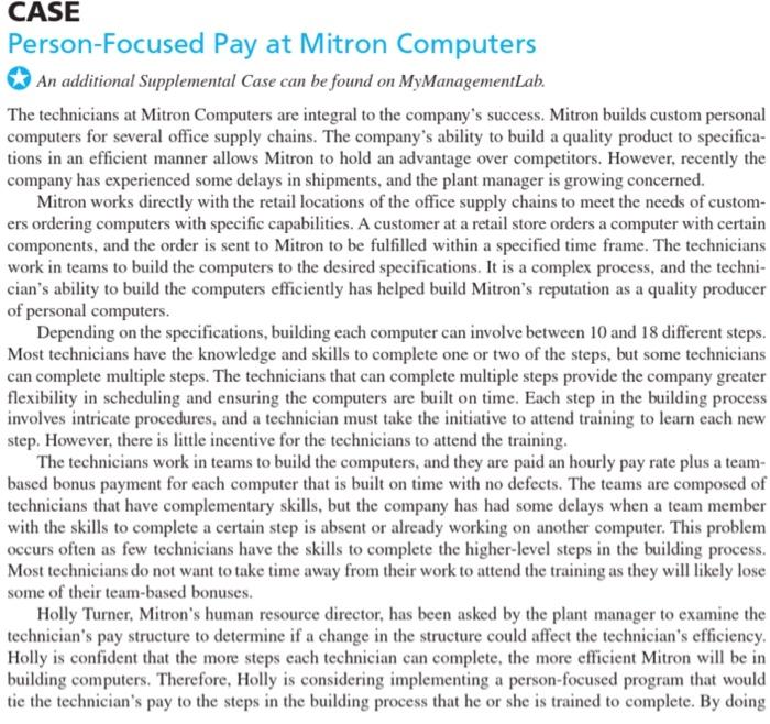 Thia question subject is Human Resource