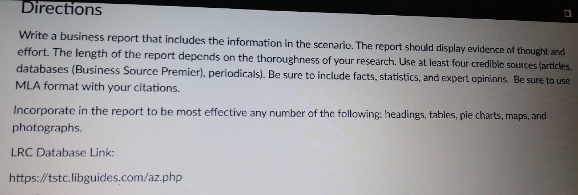 pl Create Effective Business Report with