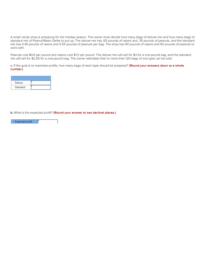 A small candy shop is preparing for the holiday