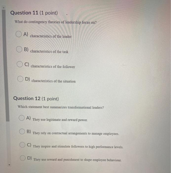 Question 7 (1 point) Bob, a construction manager,