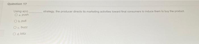 & Moving to another question will save this