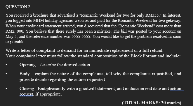 Please answer as soon as possible. You received a