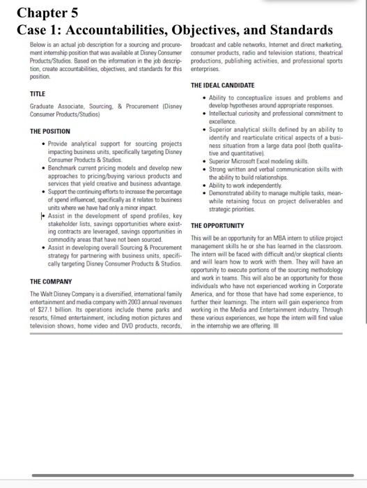 Based on the information in the job description,