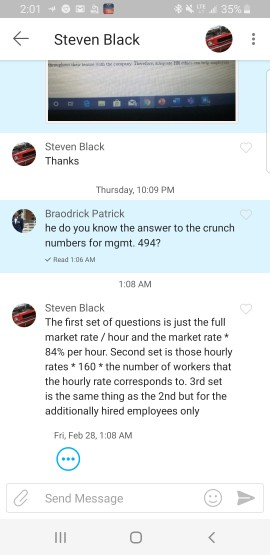 Braodrick Patrick & Homework: Ch 5 Crunch the