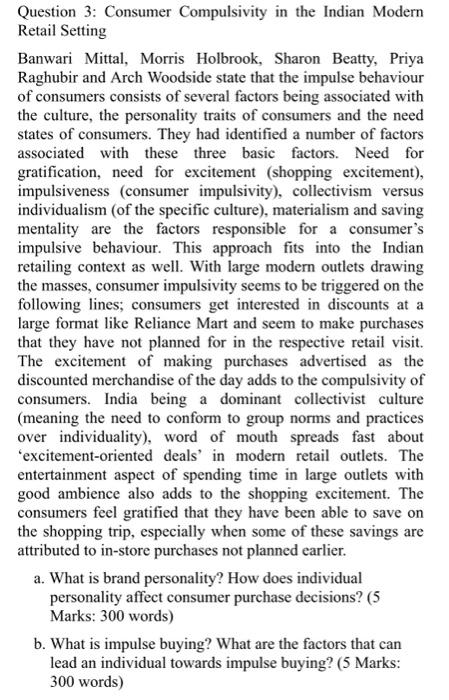 Pls answer all questions separately Question 3: