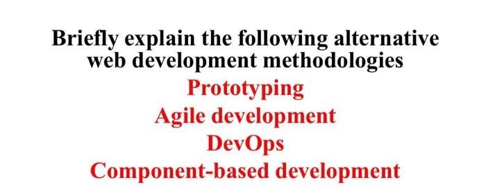 This course is E-commerce Briefly explain the