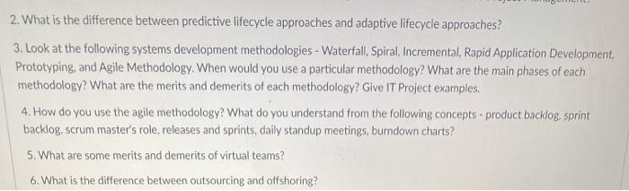 2. What is the difference between predictive