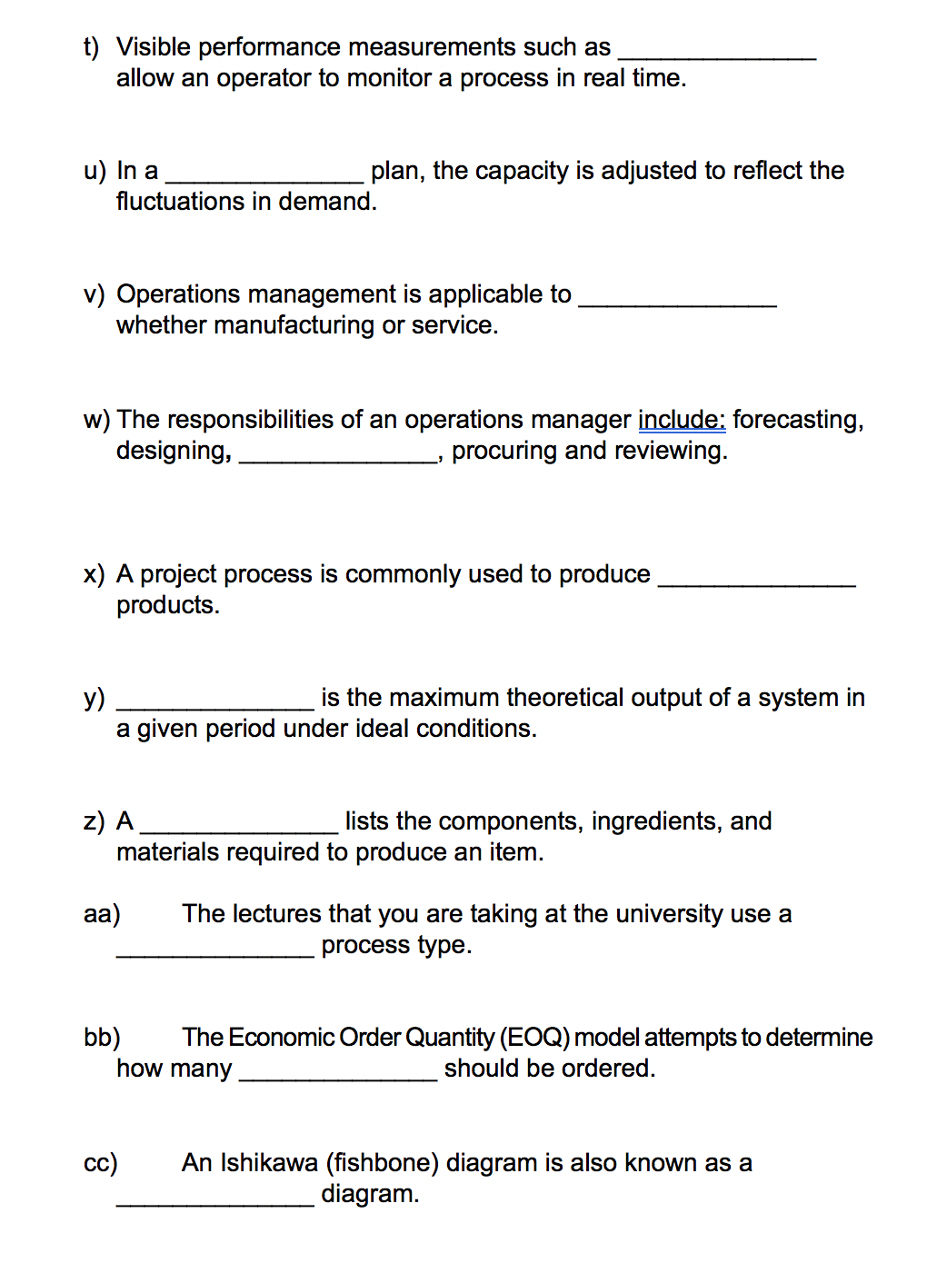 QUESTION 1. 1 2 3 4 5 6 7 8 10 11 12 13 14 15 16