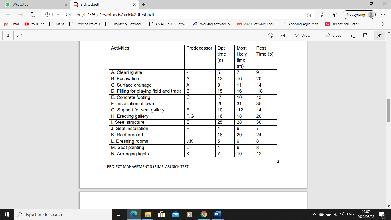 please help with question 4 only X WhatsApp PDF