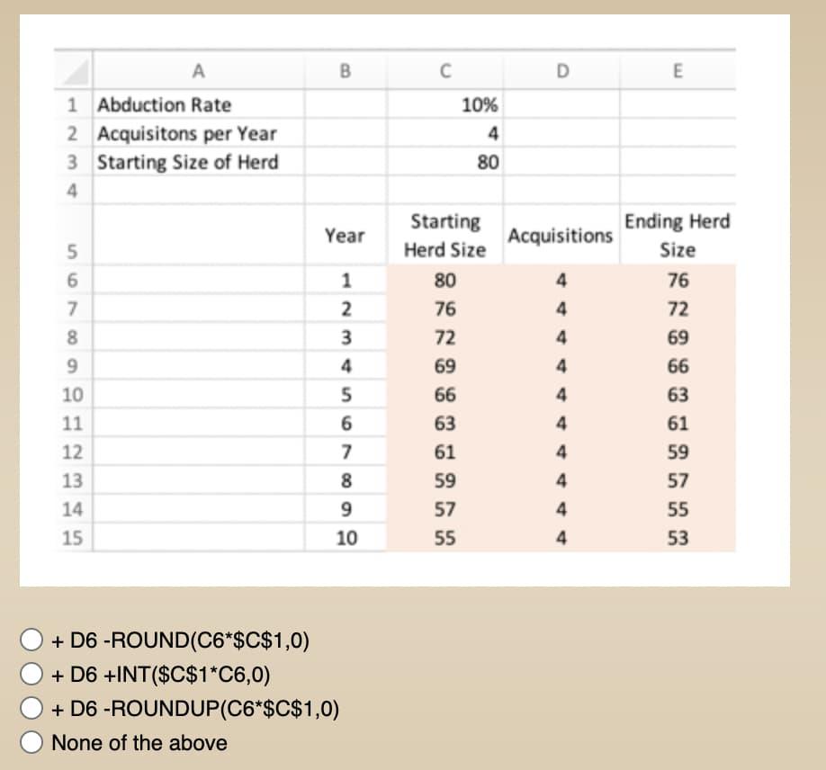 The local alpaca rancher begins year 1 with 80