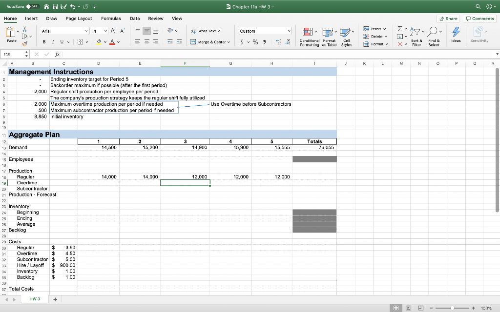 Chapter 11a HW 3 View Comments AutoSaveFF AESU