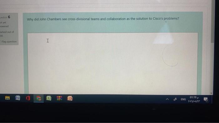 Formation Flag question Cisco Systems John