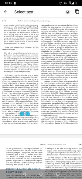 case study : maxican grill chepotle in 2016. make