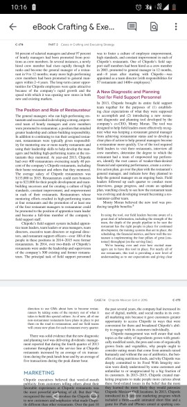 case study : maxican grill chepotle in 2016. make