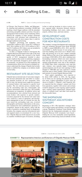 case study : maxican grill chepotle in 2016. make