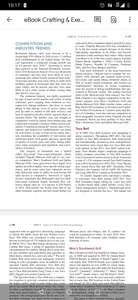 case study : maxican grill chepotle in 2016. make