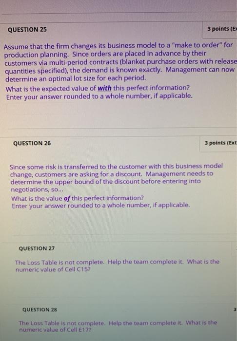 QUESTION 21 The model below pertains to this