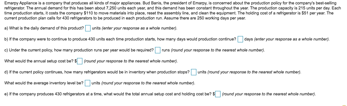 Emarpy Appliance is a company that produces all