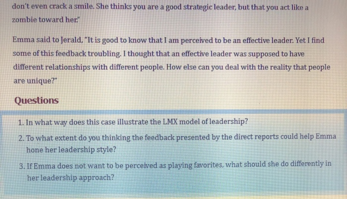 Emma Varies the Quality of Her Relationships Emma