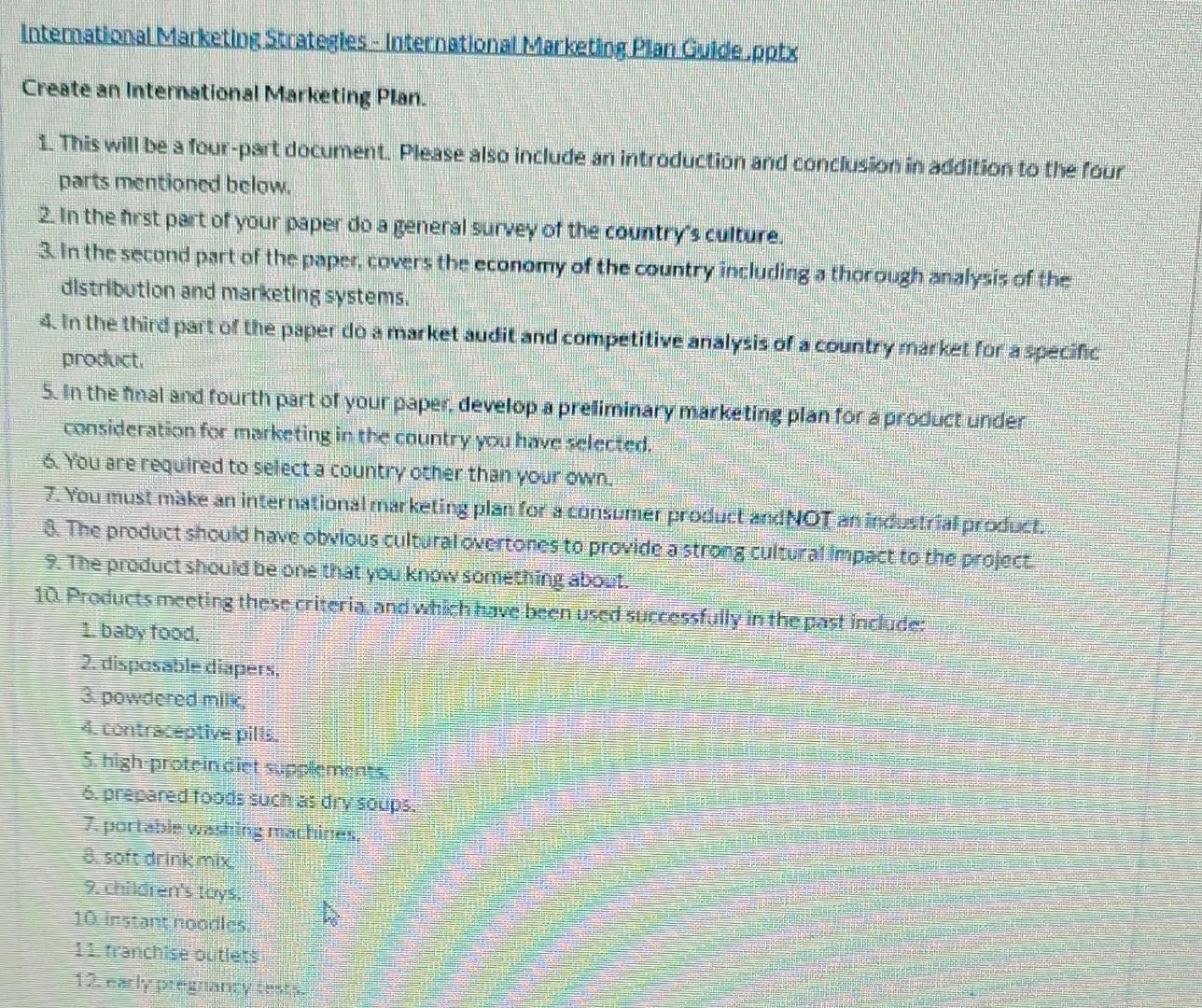 Intenational Marketiog Sruategles - lnternationgl