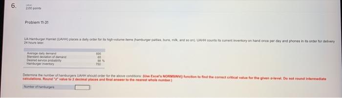 I need help solving, please. Operational