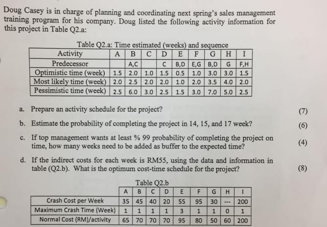 need b c and d please G 3.5 Doug Casey is in