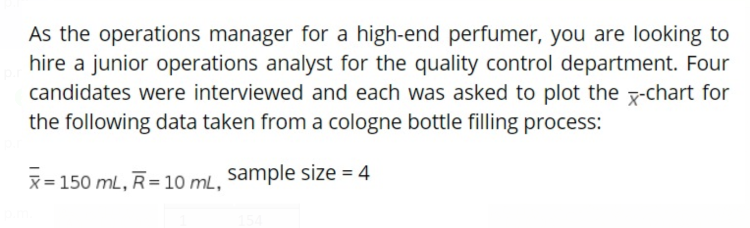 As the operations manager for a high-end